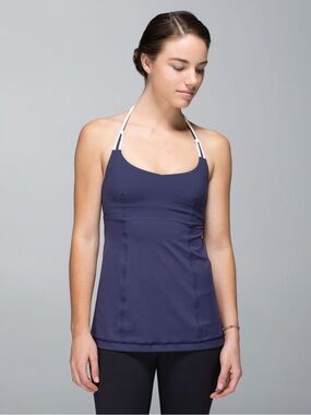 lululemon athletica Y2K vintage Align Halter Cadet Blue size: 8